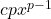 cpx^{p-1}